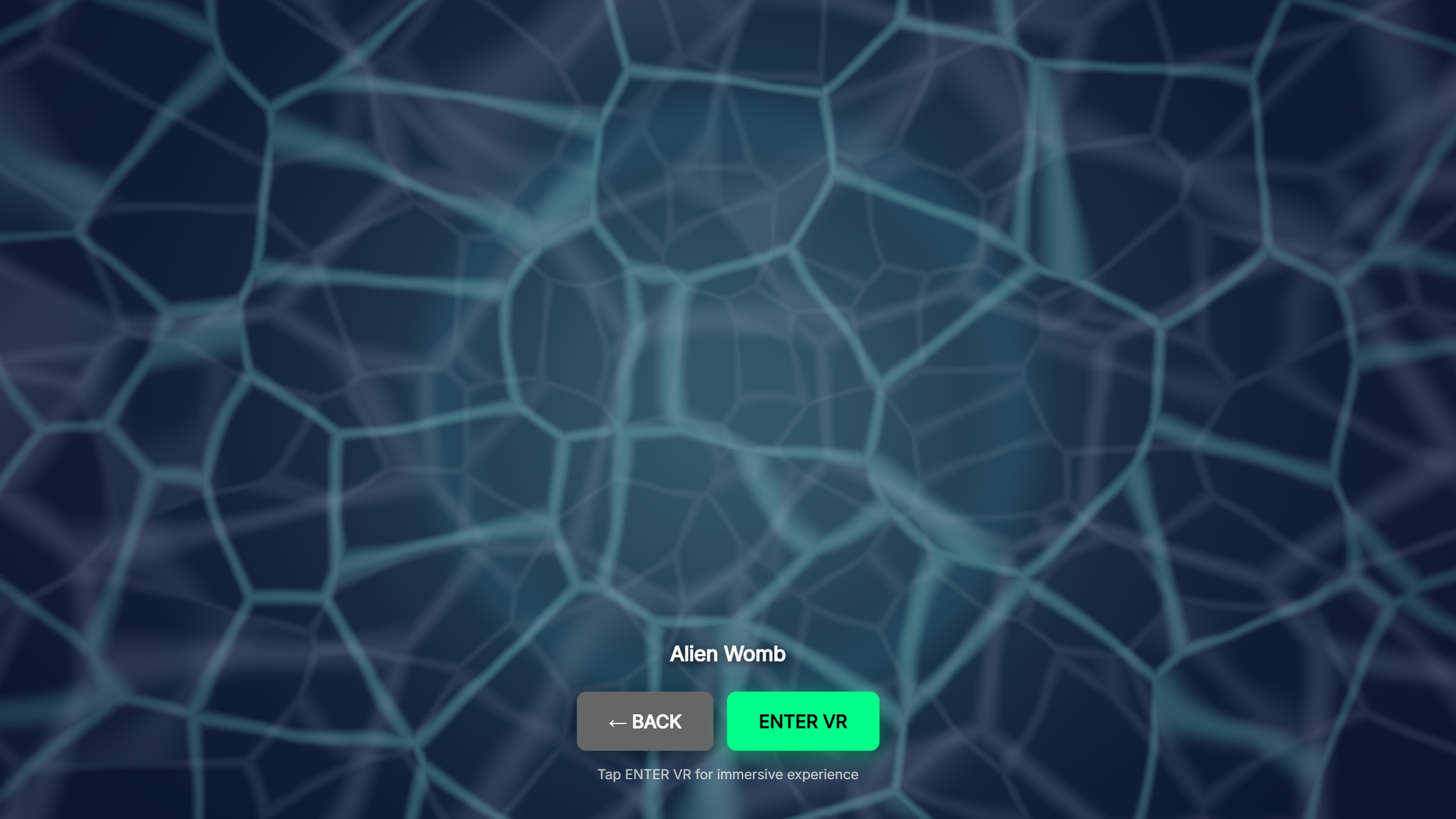 Organic luminous structures from the Alien Womb portal in Ontik